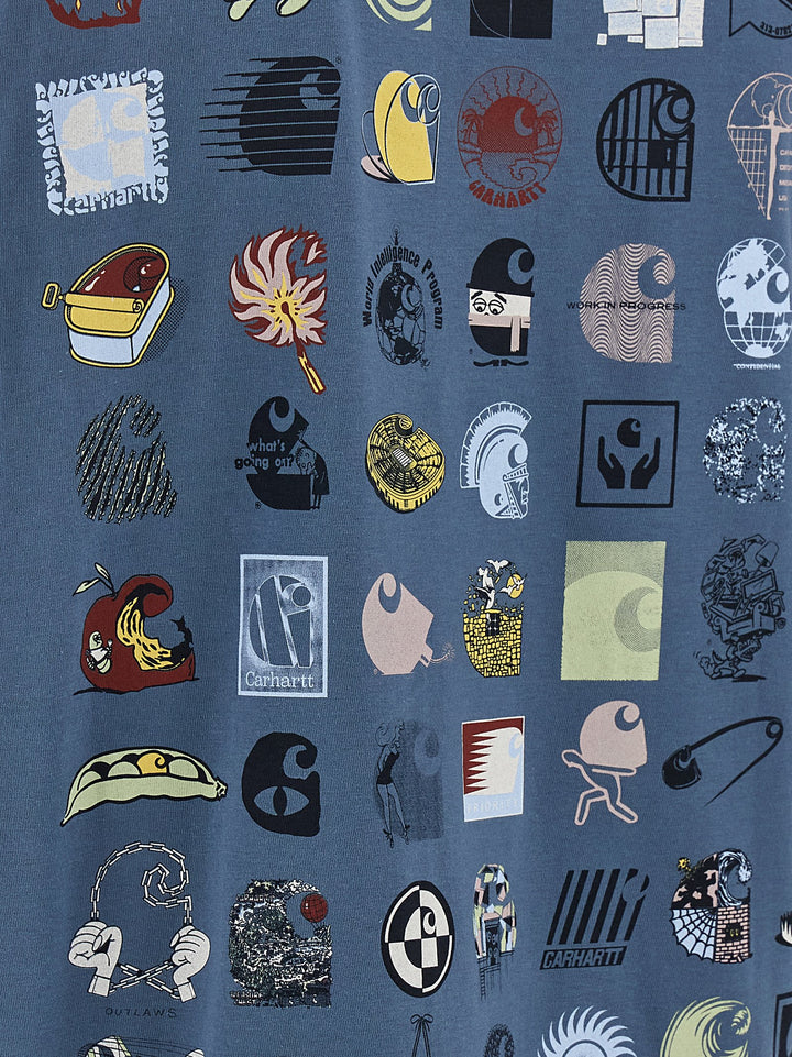 Carhartt Wip C Logo Archive T shirt - Blu | 77d8ec10bde48ff522e0c64559faf4df32b173a2