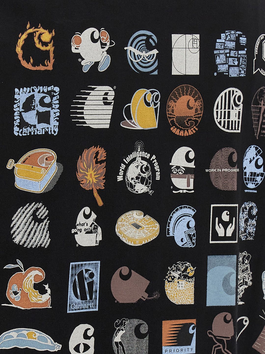 Carhartt Wip C Logo Archive T shirt - Nero | 474e9855bb141d5652e53e277c7443308f62dd70