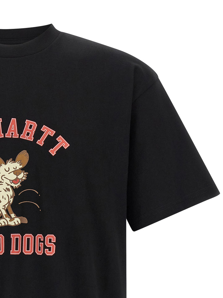 Carhartt Wip Wild Dog T shirt - Nero | 8e68b9ca054b7df733b3aa2d58a9b2876d0487dc