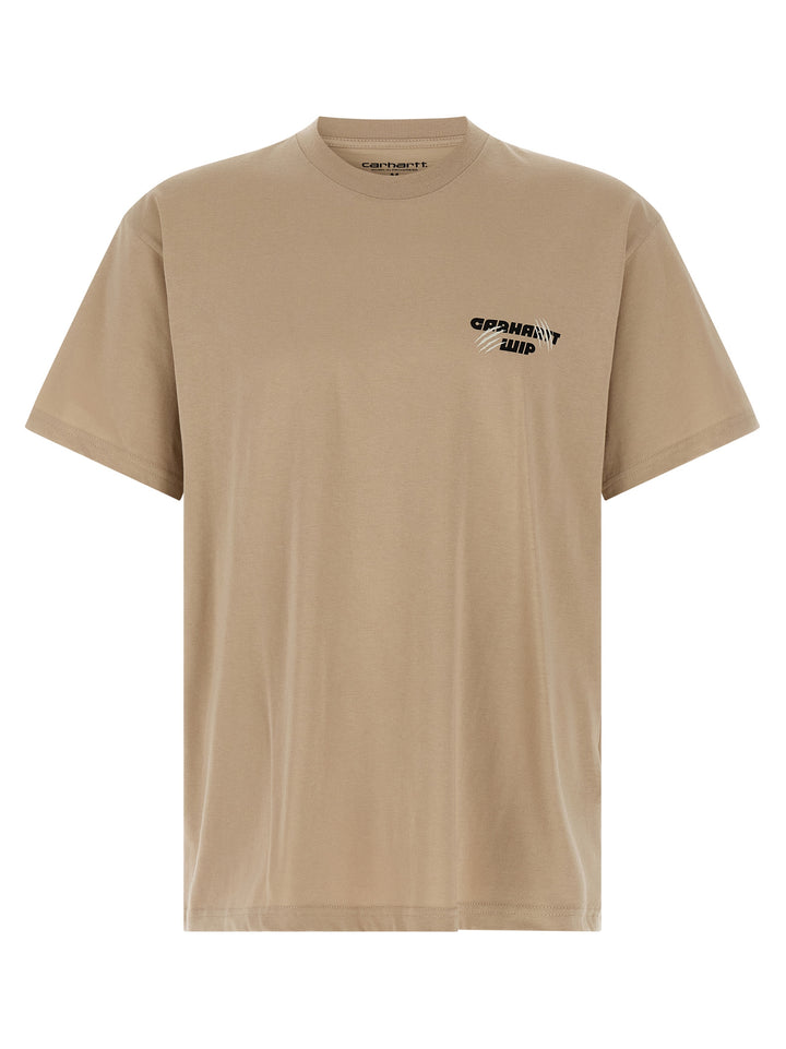Carhartt Wip Wiptopia T shirt - Beige | 2103f62a68db71273d1809c2a032a936dabfedc7
