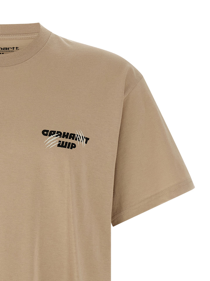 Carhartt Wip Wiptopia T shirt - Beige | 7a42f3a20366686ba2b0da042c12d1cee62bee85