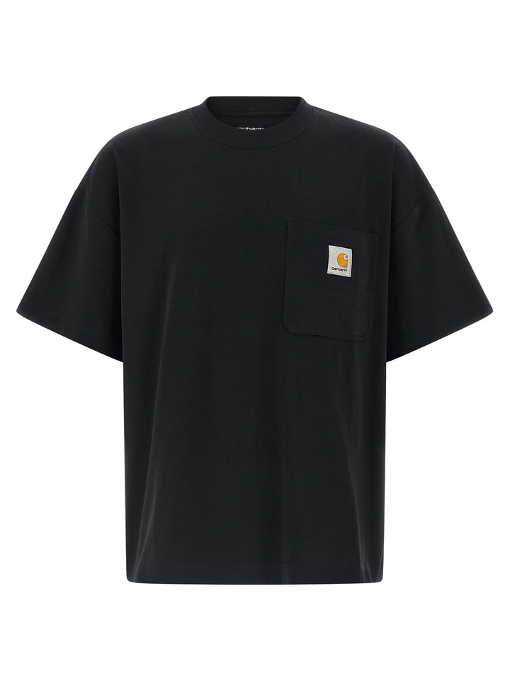 Carhartt Wip Work Pocket T shirt - Nero | 138d7e3d8e1d0ded8170d0b9e4e0c8674f2da81c