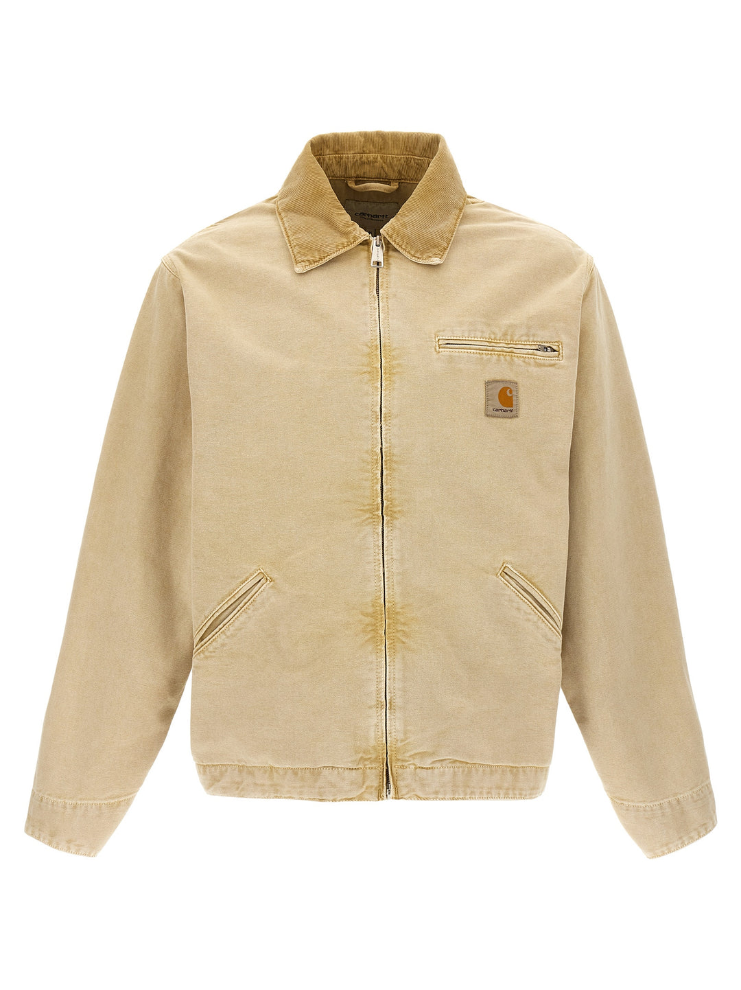 Carhartt Wip Og Detroit Puffer Jackets - Beige | 53de1a3f0a8893aaad7217b706aededd36b18db1