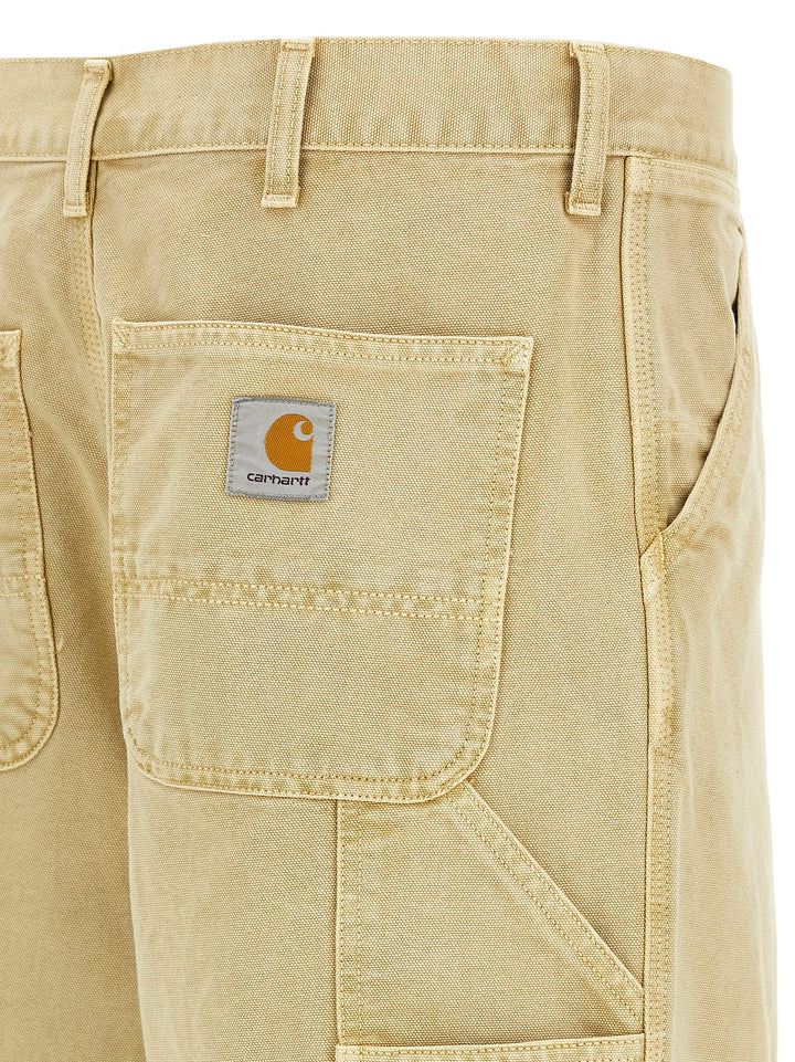Carhartt Wip Single Knee Pantaloni - Beige | 87b482146cc126b1ae4f2d1664928659aead0309