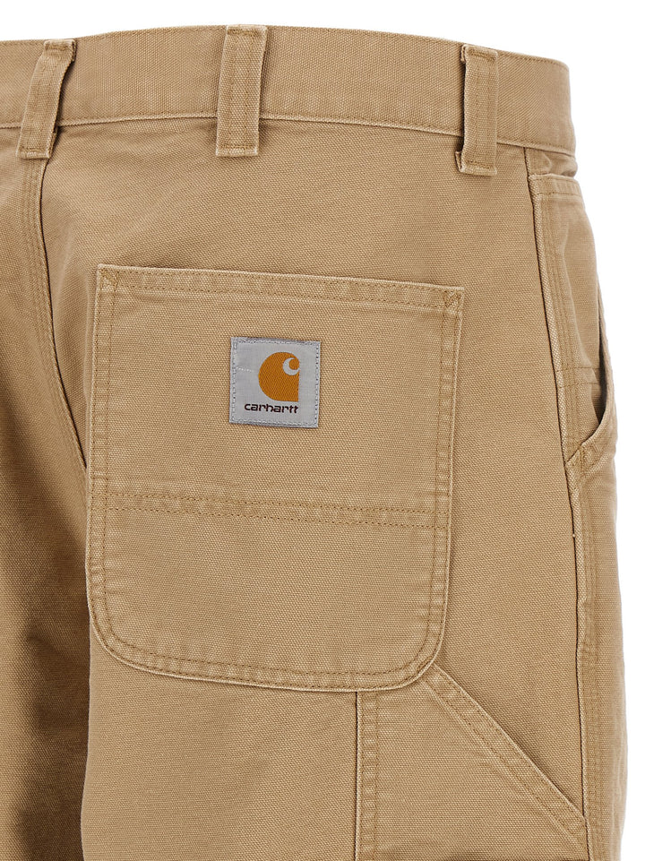 Carhartt Wip Single Knee Graphic Pantaloni - Beige | 2e28eb1af1f28c05fccb76ad148d7d7ec202239d