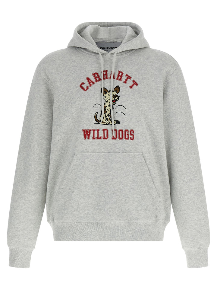 Carhartt Wip Wild Dog Felpe - Grigio | 26125d823d63a08dd358cafa34af64694e82ef55