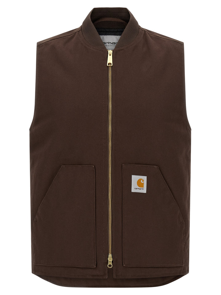 Carhartt Wip Classic Gilet - Marrone | 60ceffb4e042588cd3e2bfe9dfe225d755d670f4