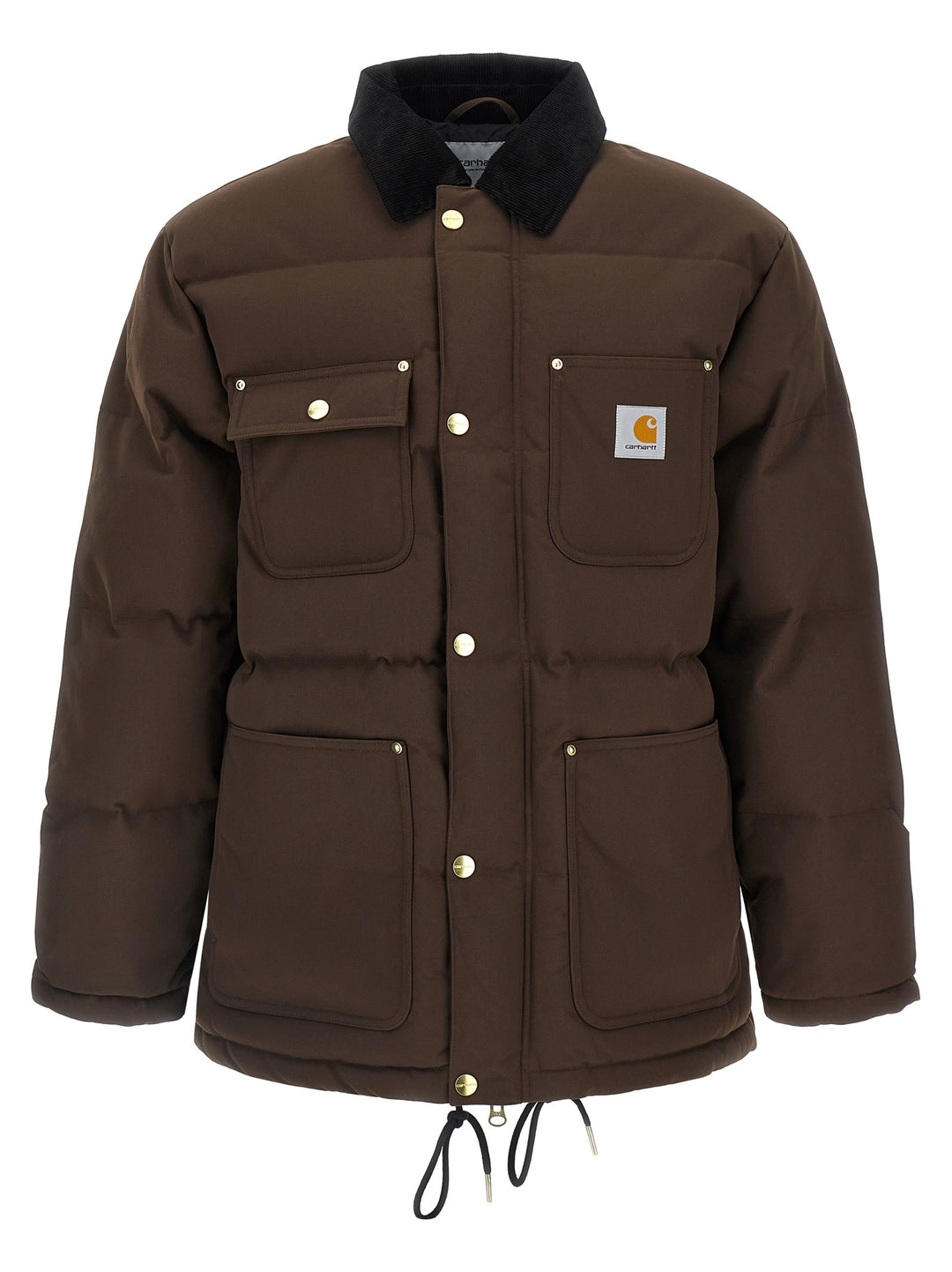 Carhartt Wip Rayler Puffer Jackets - Marrone | d85fc74458482e3b7ae7e39f53a21ca9b23e5ba7