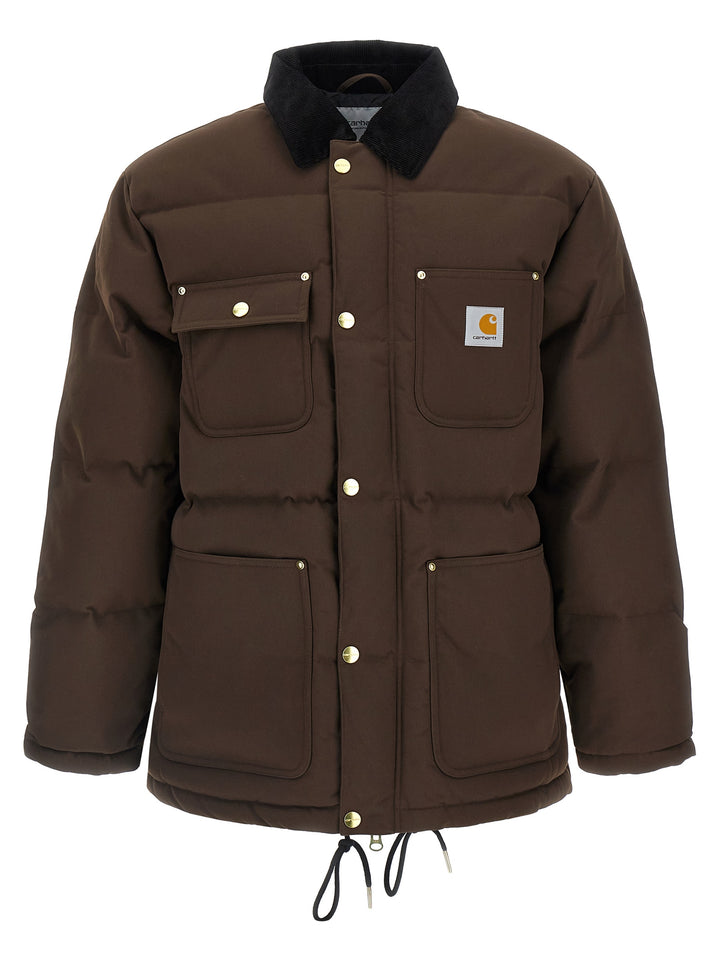 Carhartt Wip Rayler Puffer Jackets - Marrone | d85fc74458482e3b7ae7e39f53a21ca9b23e5ba7