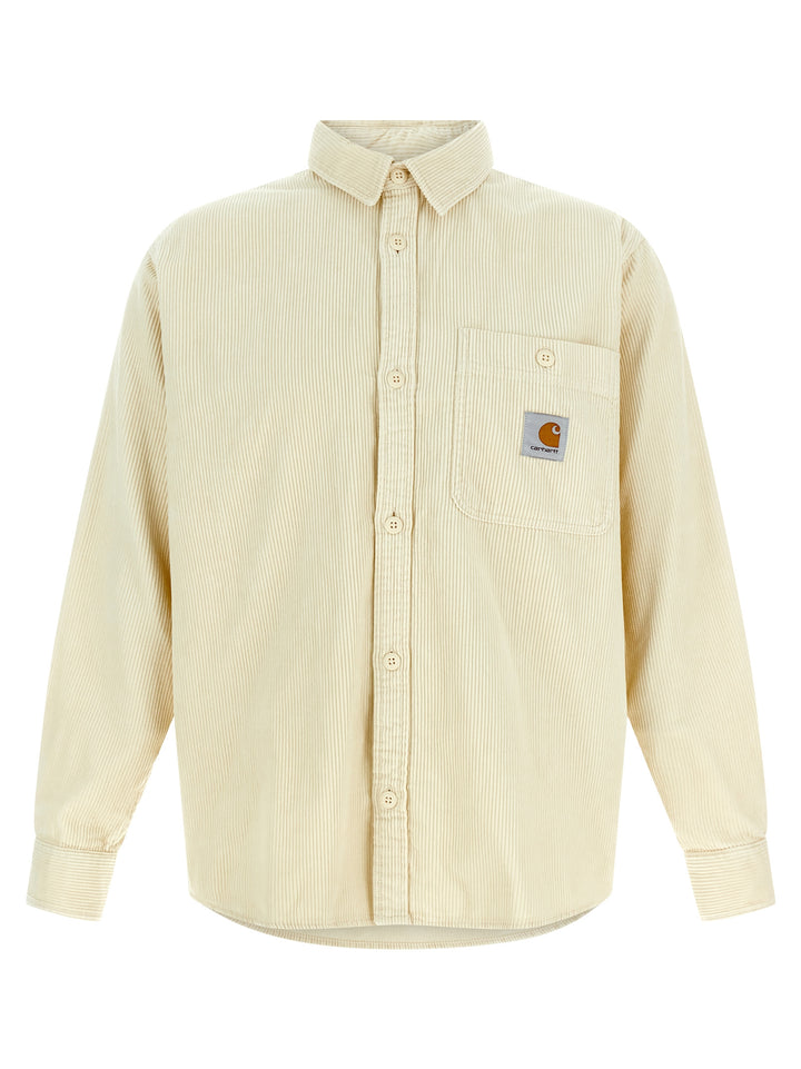 Carhartt Wip Flint Camicie - Giallo | 36aff4700608af420c00ad3192a14d6c92b9bd57