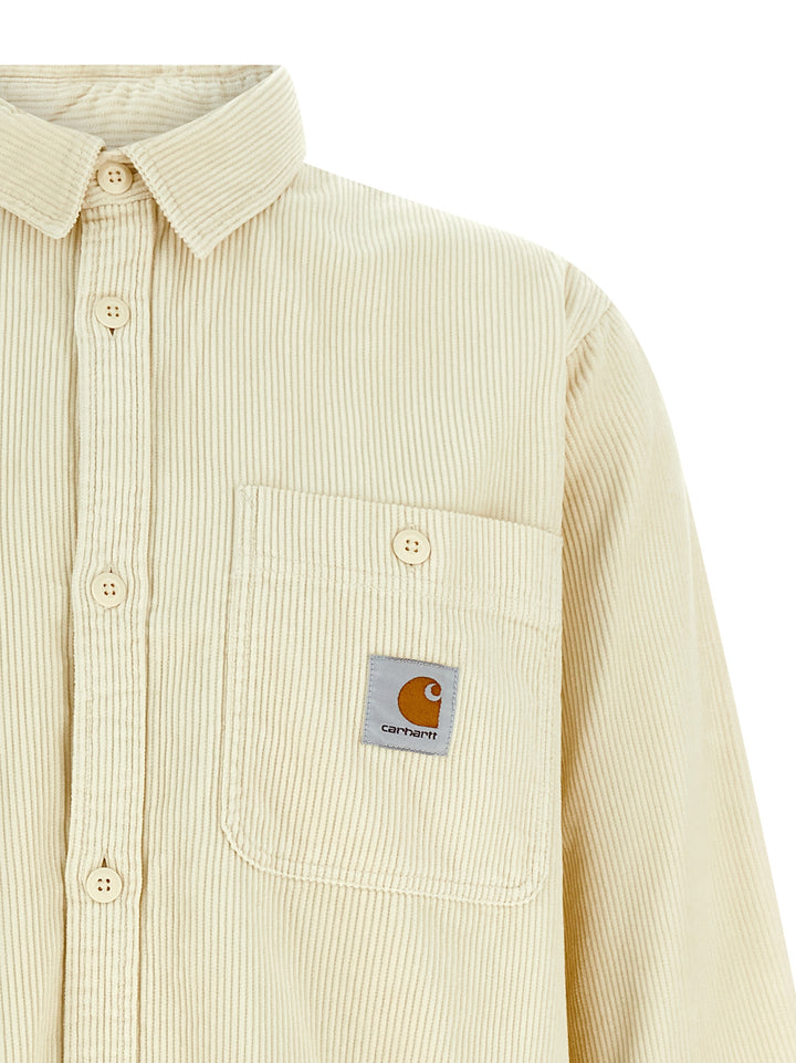 Carhartt Wip Flint Camicie - Giallo | 18705b01239a749d8cf15b6fe17c740f00bb3a56