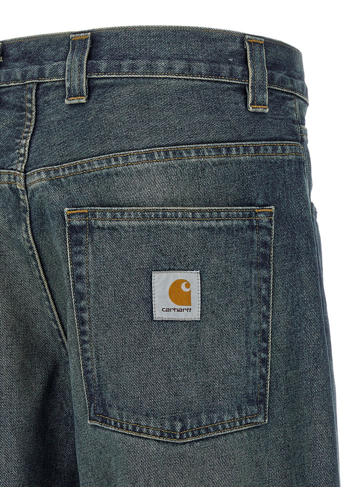 Carhartt Wip Brandon Jeans - Blu | 0c7d402b9d73414bcb81ba1a30c3ce3dd2715ceb