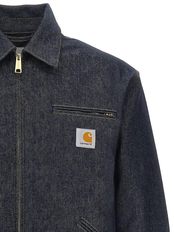 Carhartt Wip Og Detroit Piumini, Parka, Giacche casual - Blu | c7e33ba46988995907581b536f63967e16c5b6d4