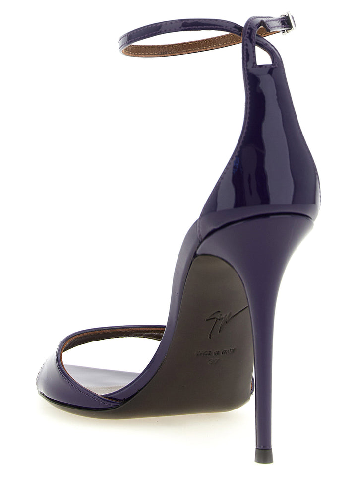 Giuseppe Zanotti Intriigo Strap Sandali - Viola | df1e0cdf7e8471276caab237933e182362ff2e03