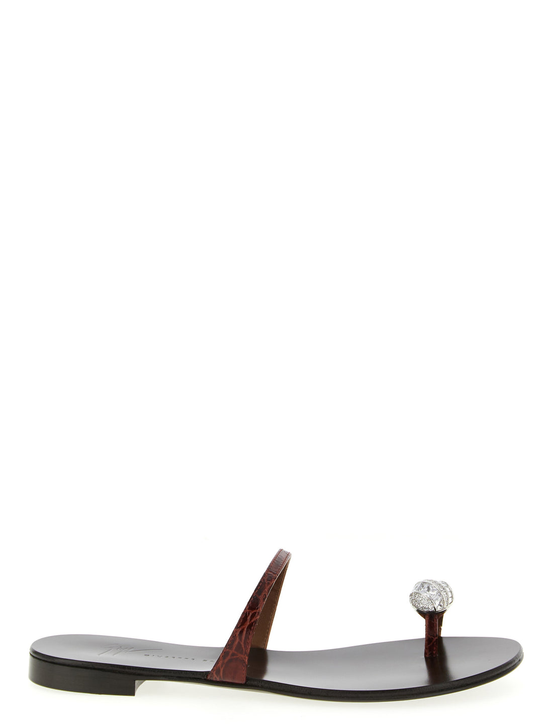 Giuseppe Zanotti Icon Ring Sandali - Marrone | a7ed647d7ef66d3b2e407047d6538d06caad1aff