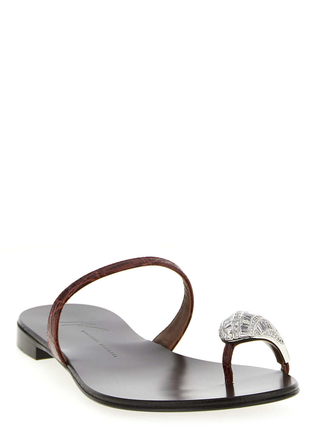 Giuseppe Zanotti Icon Ring Sandali - Marrone | 300ce66a6811f4ca29199389662ca393ec0dcf2f