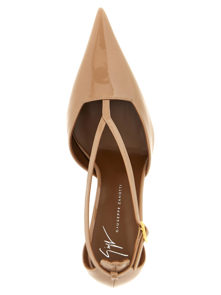 Giuseppe Zanotti Raquel Decollete - Beige | 88b5e3b13ecfac29e7b8b3b1f0f7deaebcb559ac