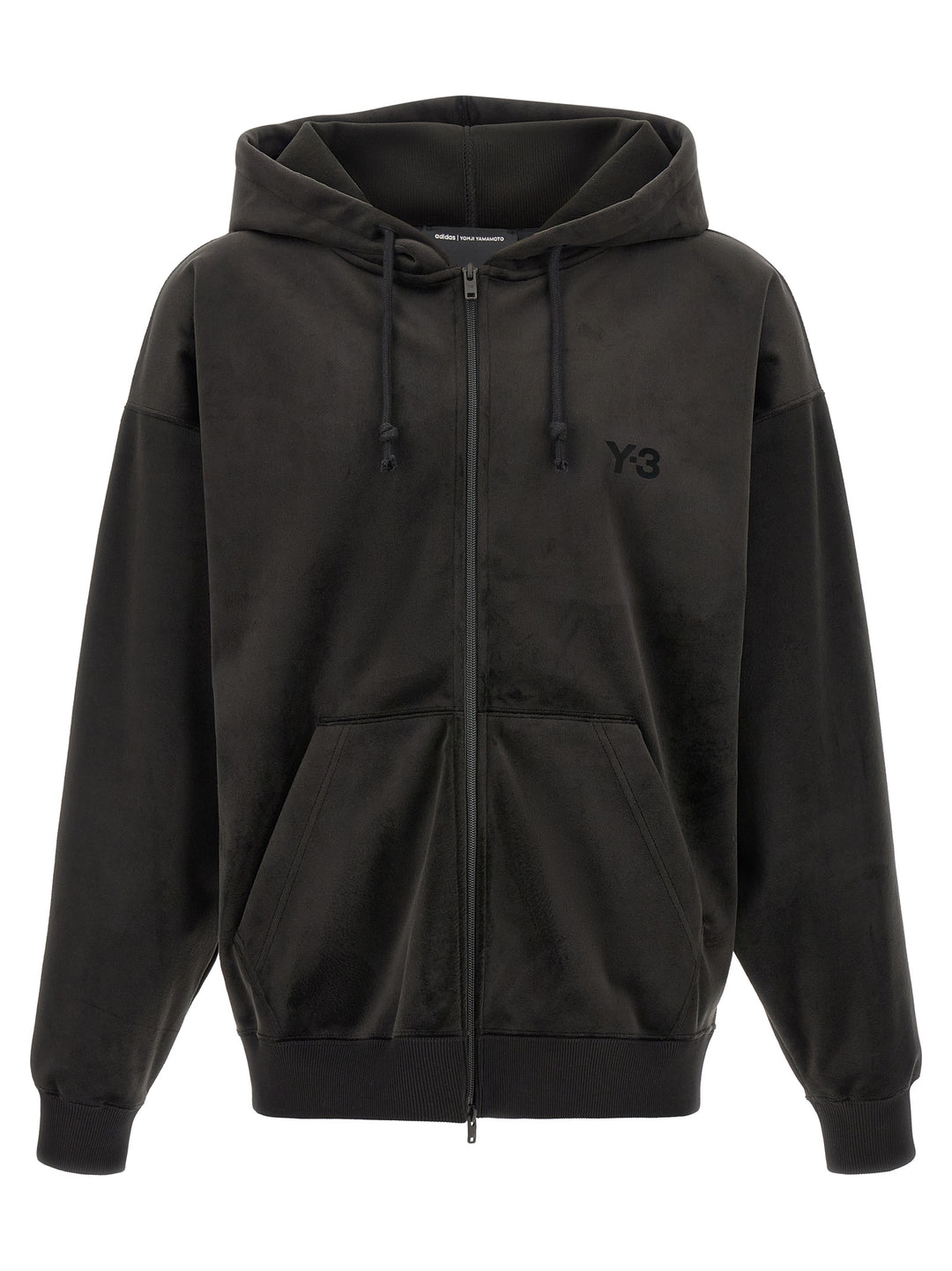 Y-3 Velvet Sip Hd Felpe - Nero | 257f4d70557eae7b5a11c8ed96cc997aa4aee758