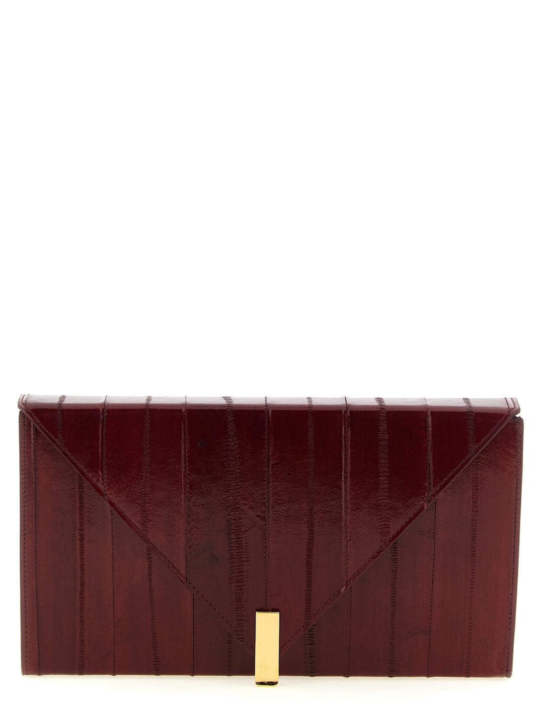 Giuseppe Zanotti Tuxedo Clutch - Bordeaux | 9d97c64a2f02d58e672c7bb21bd059be5869a486