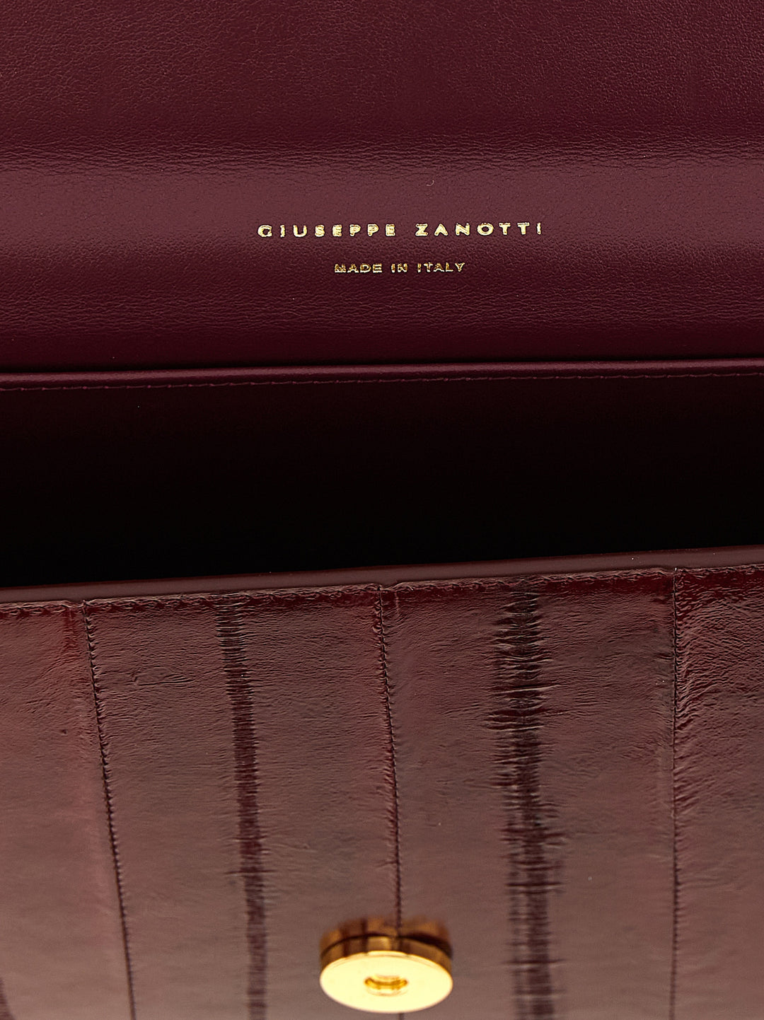 Giuseppe Zanotti Tuxedo Clutch - Bordeaux | 62ef0dab59bc8c362ec184c22221035f8b081167