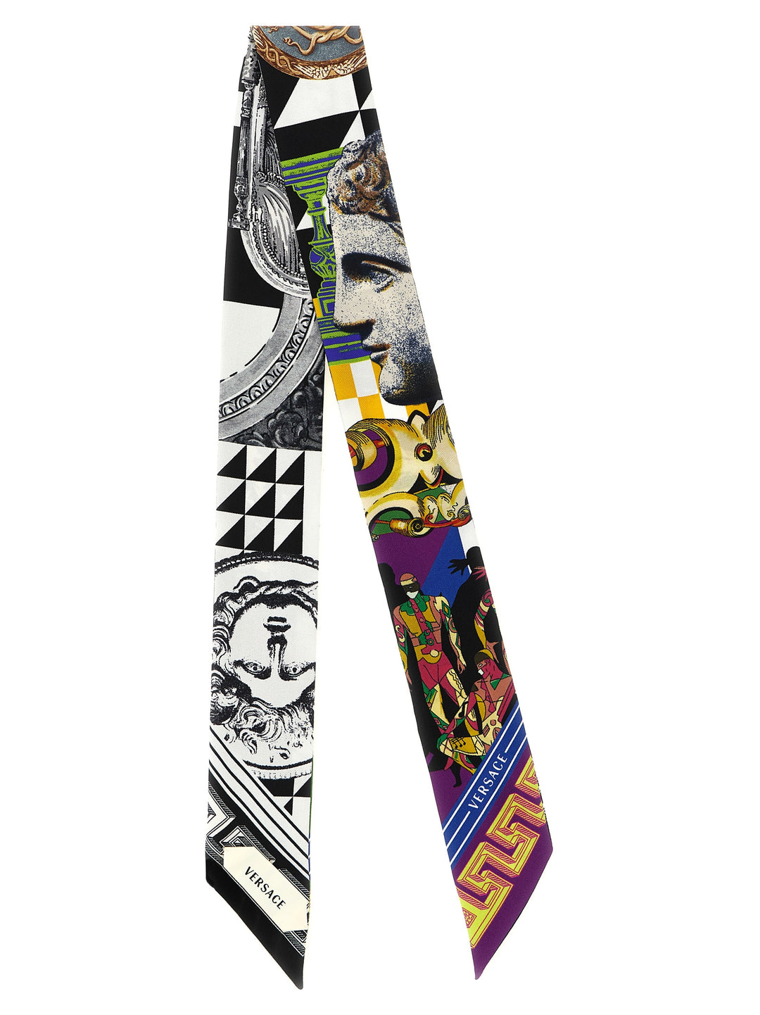 Versace Silk Scarf Bandeaux Sciarpe - Multicolor | 8b1ff9bb0dc3ce0f9b09fb4638e8fcfb883620de