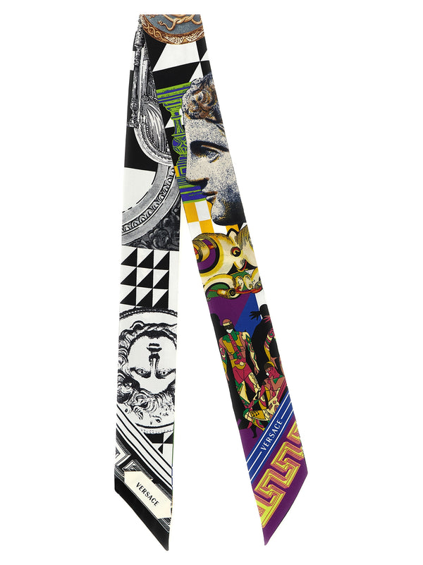 Silk Scarf Bandeaux Sciarpe Multicolor
