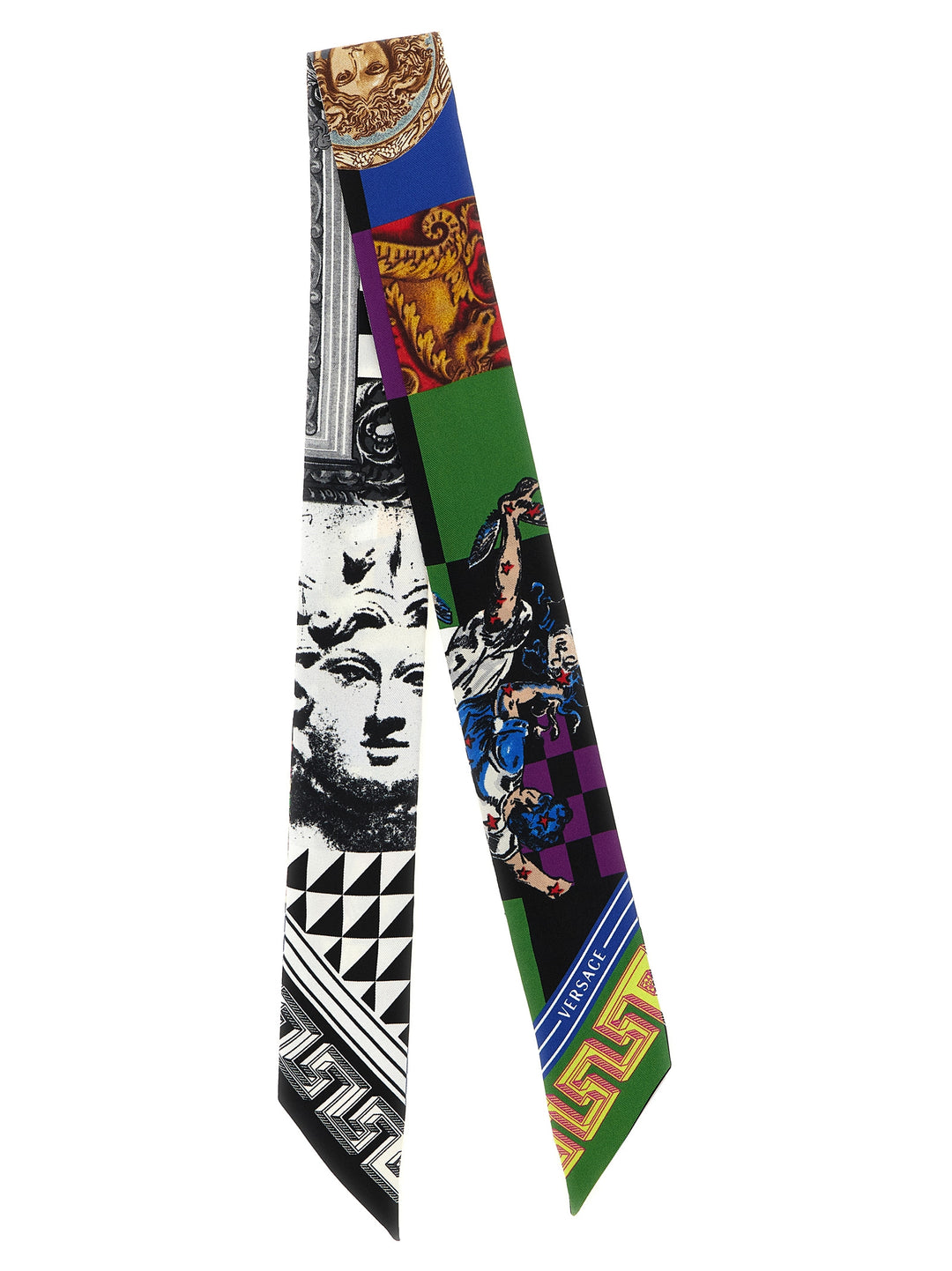 Versace Silk Scarf Bandeaux Sciarpe - Multicolor | b645acc079a7bee909fef557ac95a14366329792