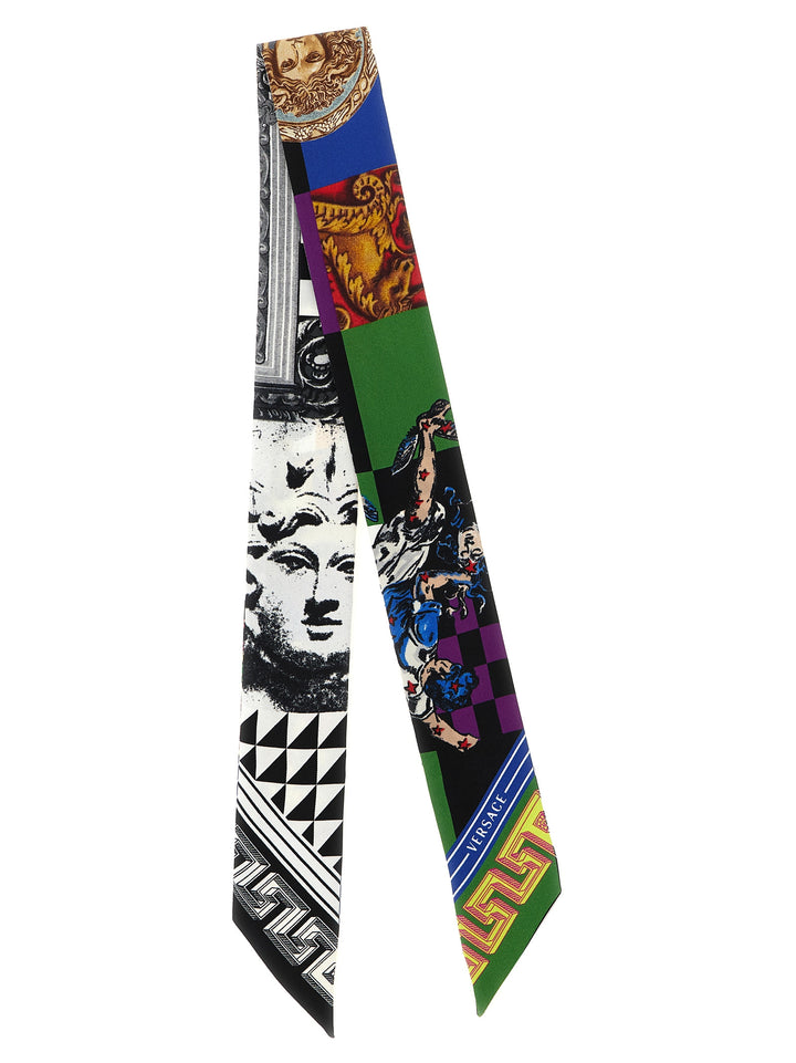 Versace Silk Scarf Bandeaux Sciarpe - Multicolor | b645acc079a7bee909fef557ac95a14366329792