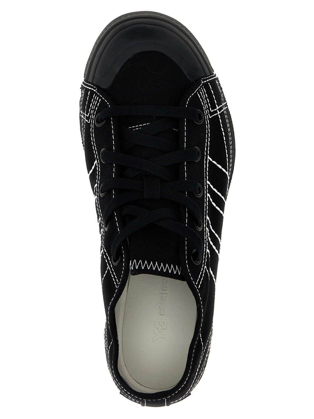 Y-3 Nizza Lo Sneakers - Bianco/Nero | beda8363674492a47623b6891f6397ddefa4d2a2