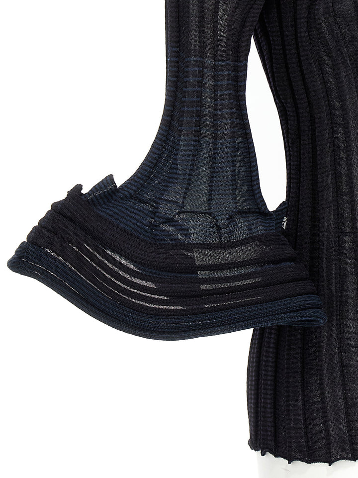 Issey Miyake Asagao Top - Blu | cb2733252f4a12df4d62fee12291359e84013cb9