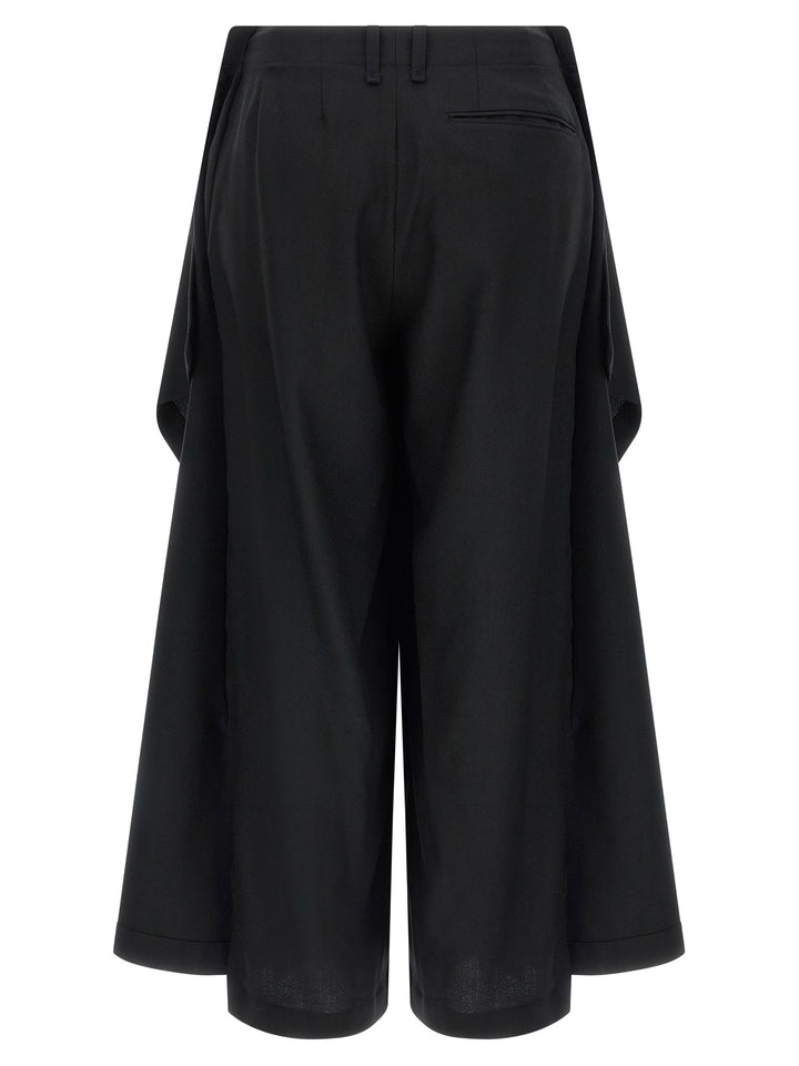 Issey Miyake Uni-Form (Wool) Pantaloni - Nero | 481f5d5f2e93bae7553dc1492e41399ccac8a1ab