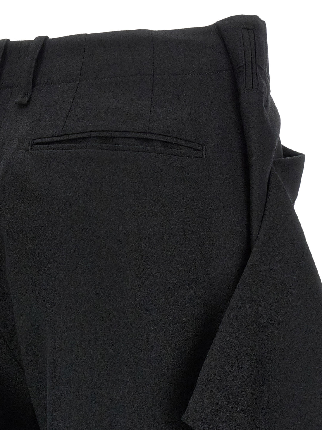 Issey Miyake Uni-Form (Wool) Pantaloni - Nero | 2f8c136d7ee8de787e4d73207b09b6b8efdd74e1
