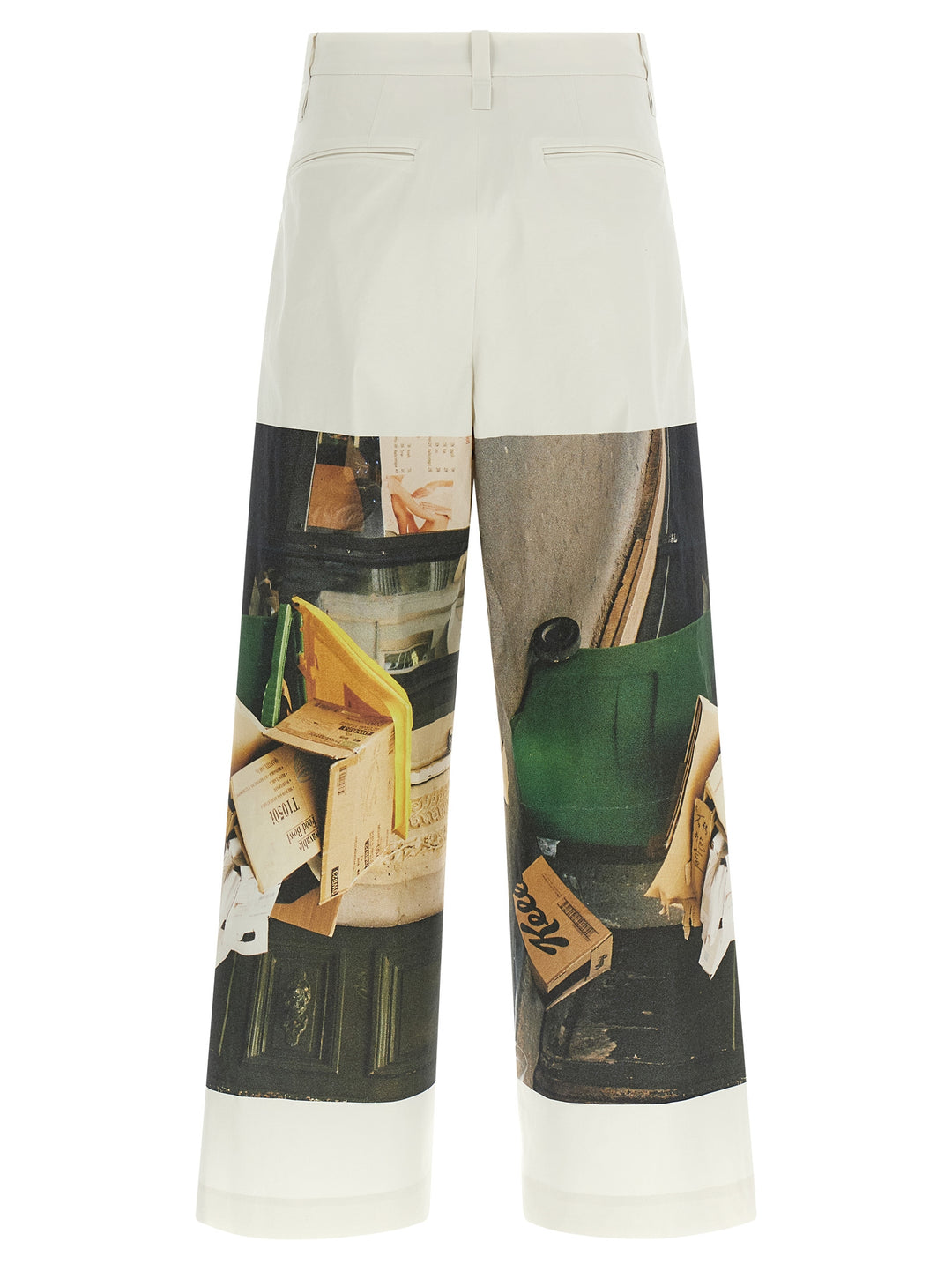 Issey Miyake Street View Pantaloni - Bianco | 3b29902a9041ad0b08858e86e89452e363fd45af
