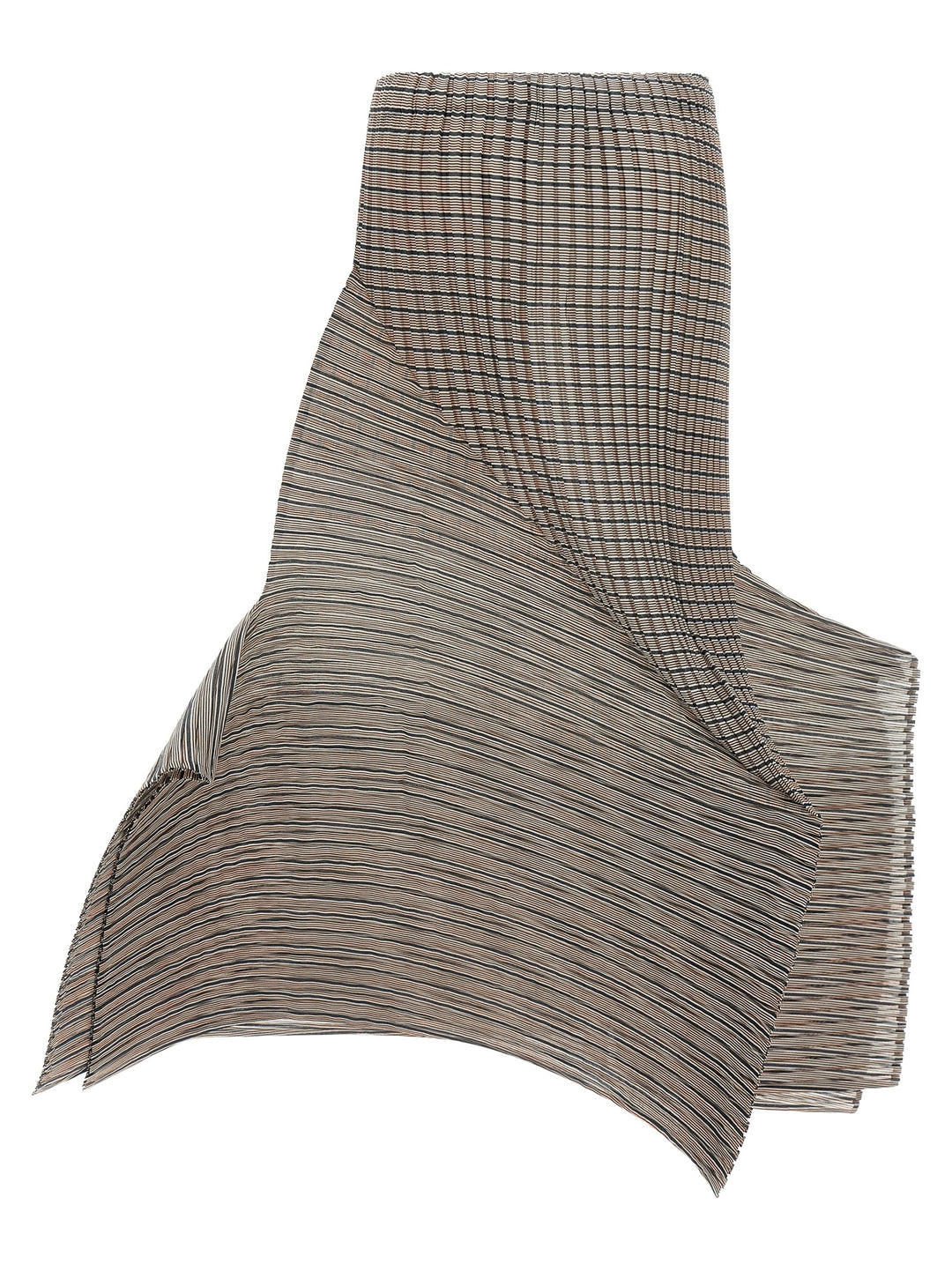 Issey Miyake Generic Stripes (Machine Pleats) Gonne - Marrone | 3dfc4bd1534894770384000fa668b3fadc10308e
