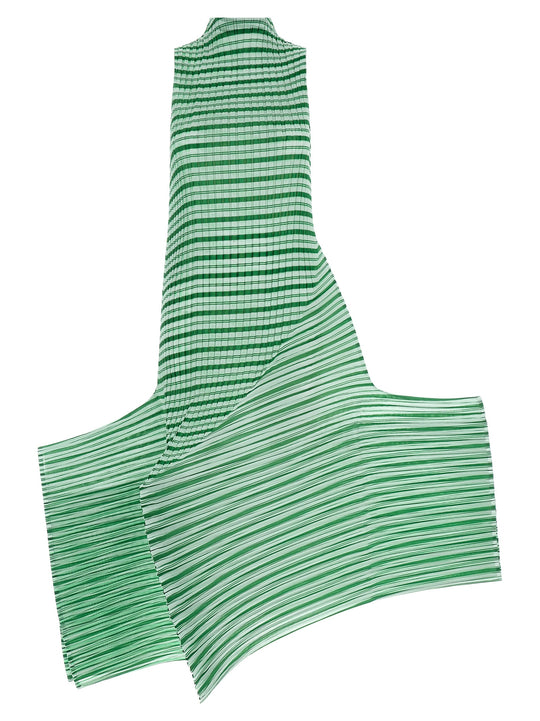 Generic Stripes (Machine Pleats) Abiti Verde