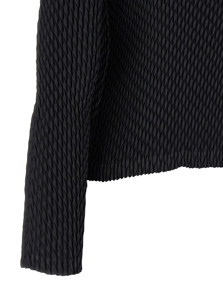 Issey Miyake Sleek Pleats Maglioni - Nero | 0d9d2f2c8bac71c97c1101ca091e84dac84a5b3f