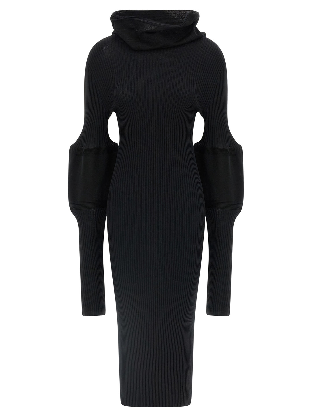 Issey Miyake Thin And Thick Knit Abiti - Nero | 31dc18d0c06d2207fa1b976a4486d3e7f330d412