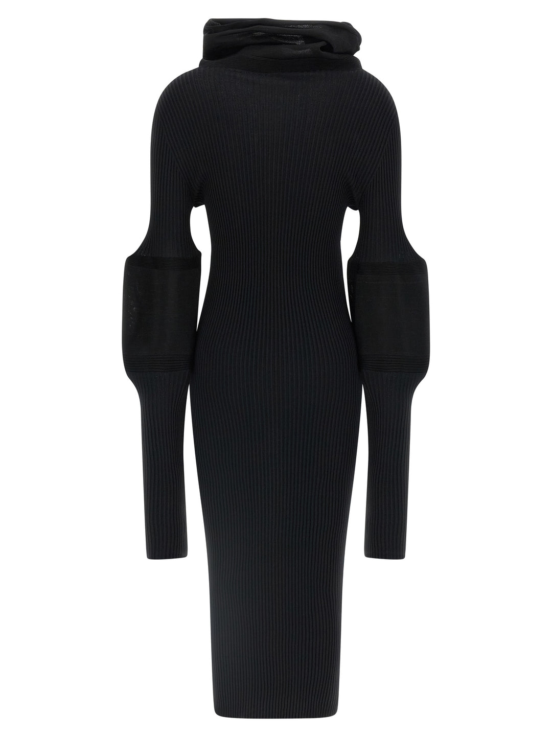 Issey Miyake Thin And Thick Knit Abiti - Nero | 41b4518eee77f61b5a6b065a0d873582335905a4