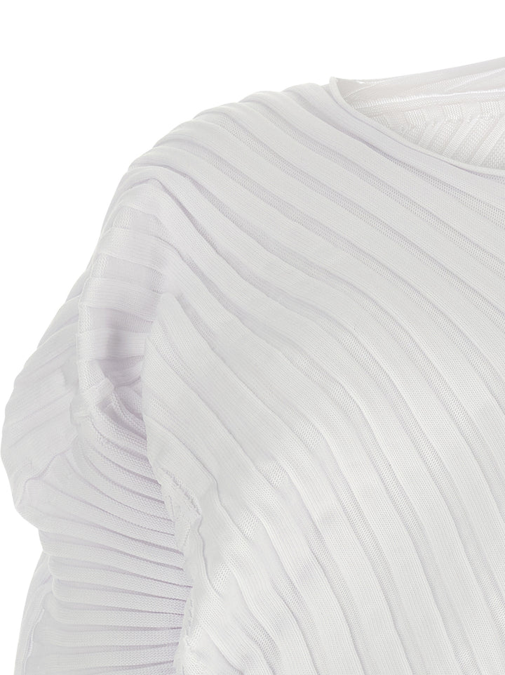 Issey Miyake Knit (As It Is) Top - Bianco | 2e7152681e8efe42abdeca8303bcc102cd57d988