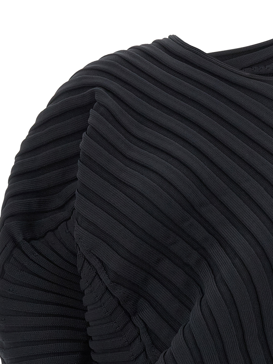 Issey Miyake Knit (As It Is) Top - Nero | df25338ac308b1eeec3b4e3e1e2f9cd4018ca3fe