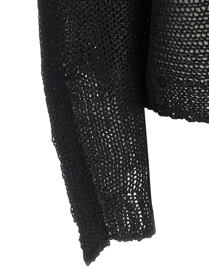 Issey Miyake Panini Top - Nero | a6582bf36cb1ccdab2f0dce36681e44ffd478f43