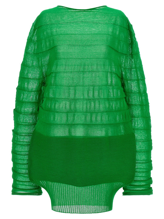 Moving Knit Top Verde