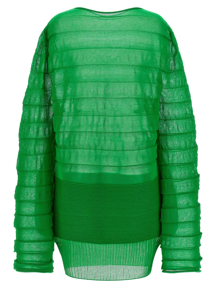 Issey Miyake Moving Knit Top - Verde | 5e1c39cb3c7f45c33db7fd405ff99aed43179297
