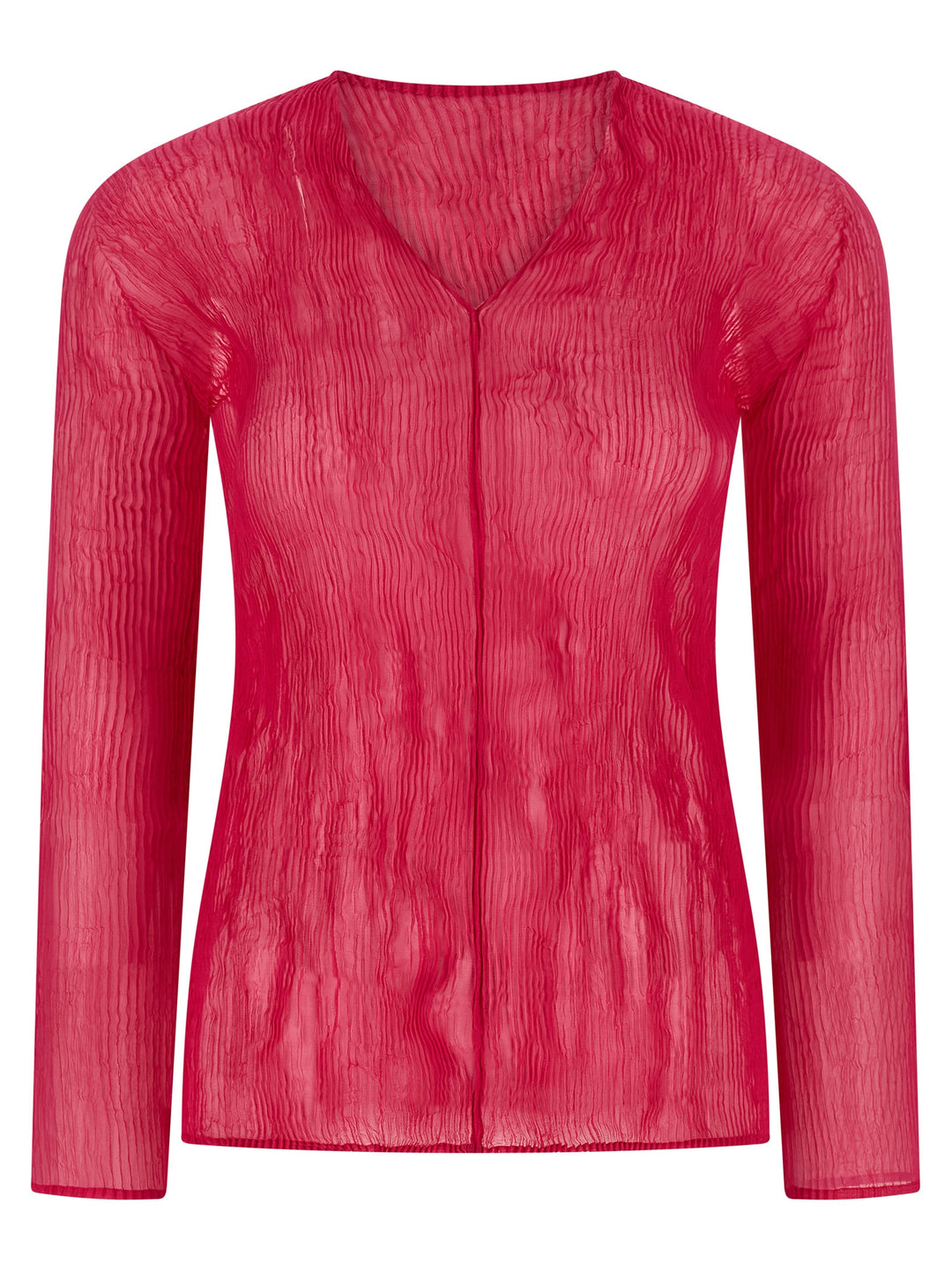 Issey Miyake Chiffon Twist 1 Top - Fucsia | c3dbb8d9d7c7faea8aade4004b7c6368a78dcb04