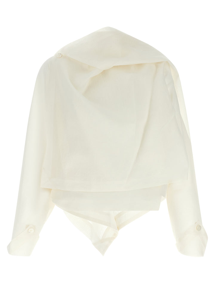 Issey Miyake All Squares Top - Bianco | 507e4987823cecdae01acb6fa4e7713fd9e6f1f6