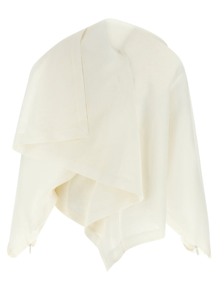 Issey Miyake All Squares Top - Bianco | 03065de4c81aa8f895b01a22898fa4e949b5eb5d