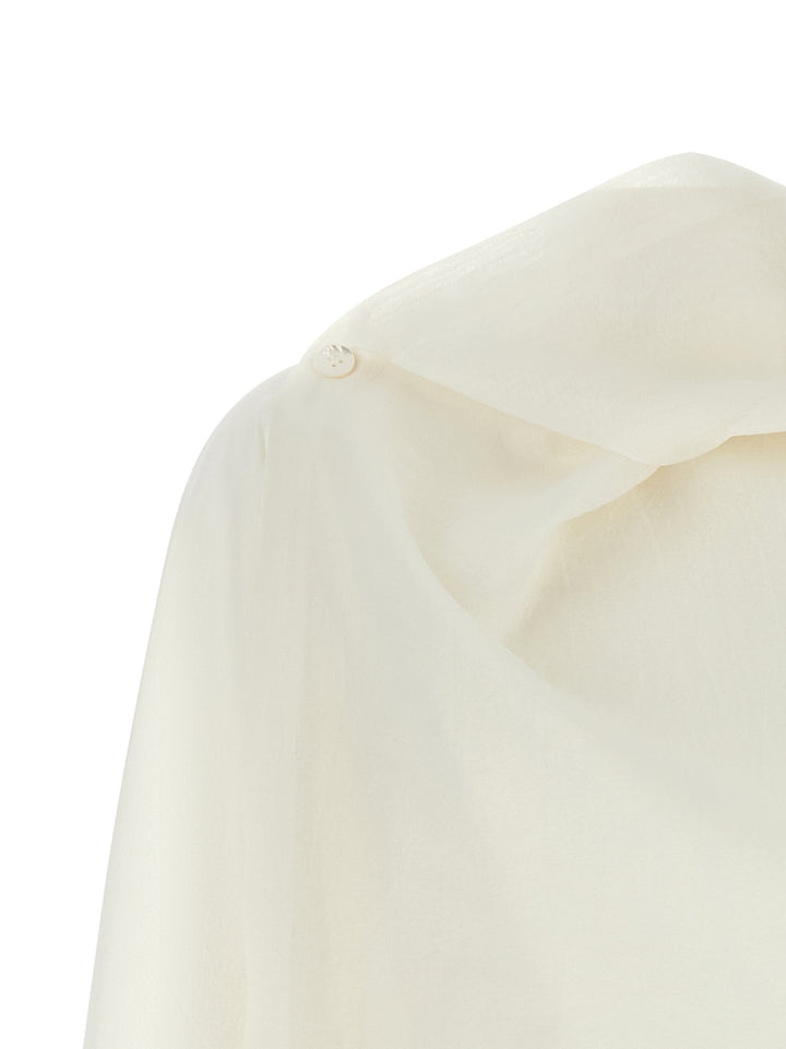 Issey Miyake All Squares Top - Bianco | f330a2610b2f506193d9a1e1e6f7c406d0ba191d