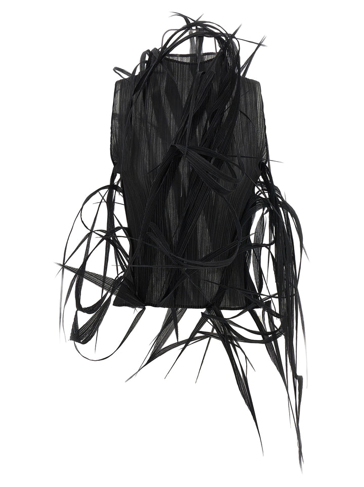 Issey Miyake Urban Jungle Top - Nero | 962f7ba72374d888419b3e5101bc7d5b568f7b00