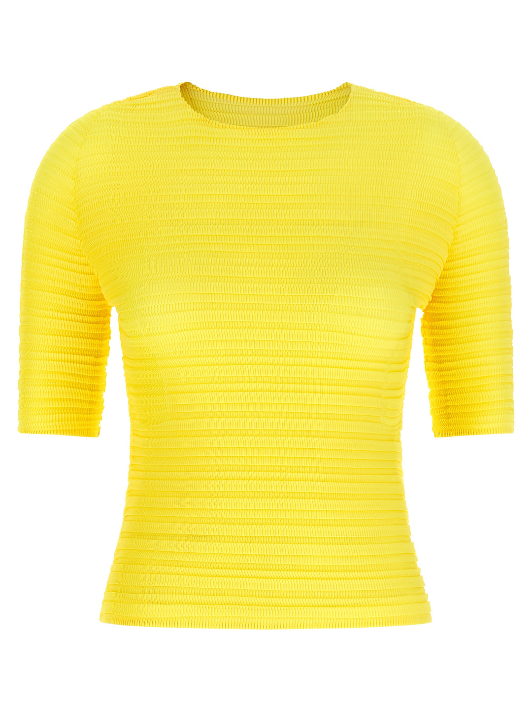Issey Miyake Jiggly Pleats Camicie - Giallo | 2b1b70d66d102614a036411949355e7613c64250