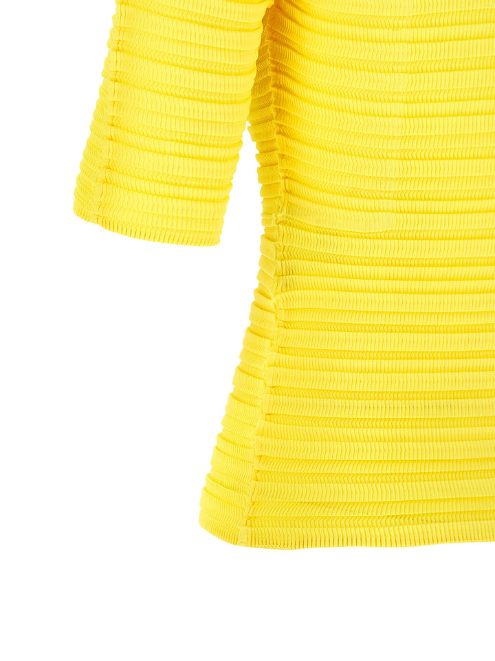 Issey Miyake Jiggly Pleats Camicie - Giallo | 5c7689d4965798737b9abcf2c4bda3d0e076df50